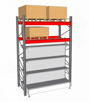 Металлические стеллажи Cash&Carry