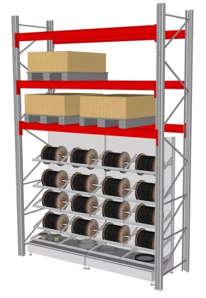 Металлические стеллажи Cash&Carry